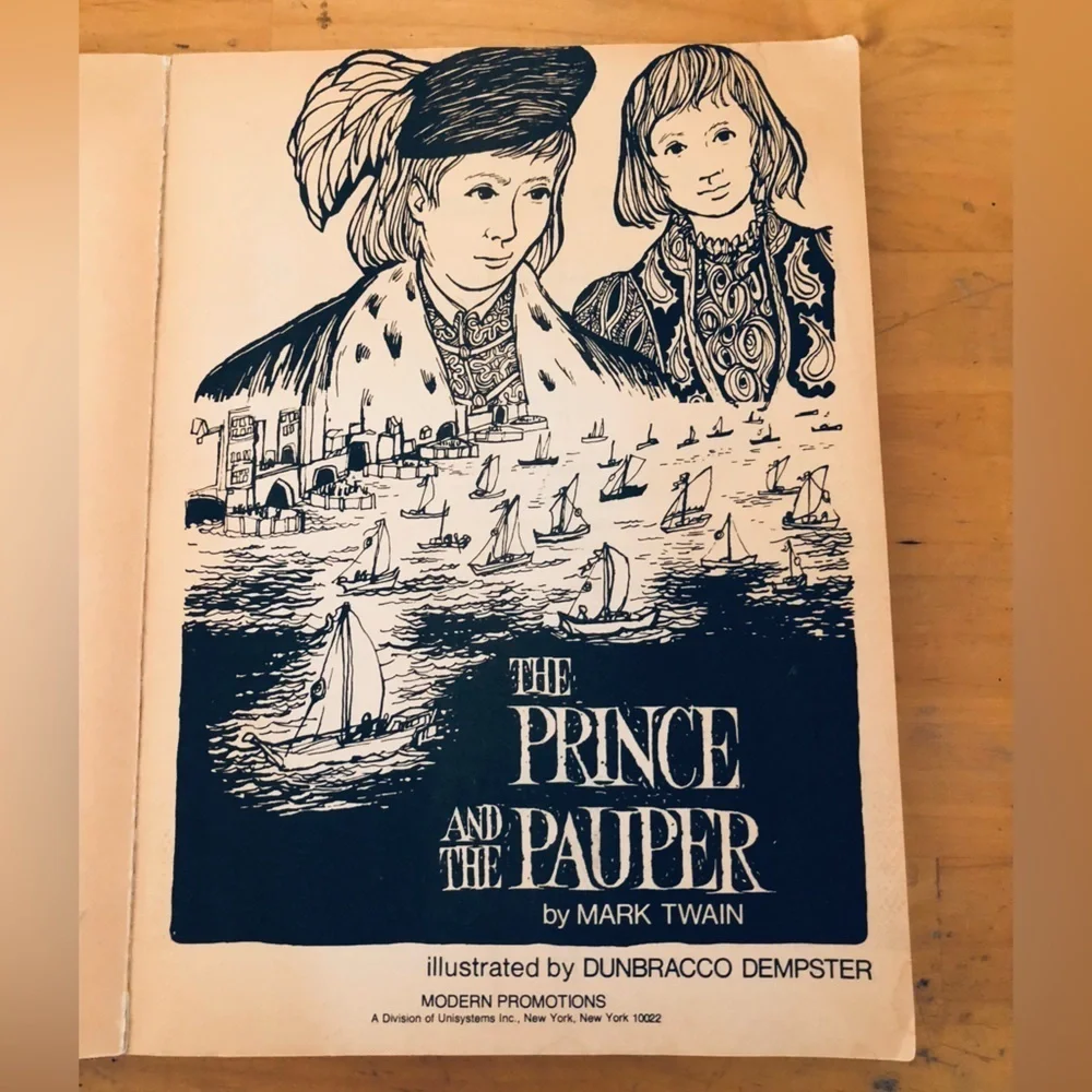 The Prince and the Pauper Children's Classic Book 1969/ 1979 soft cover